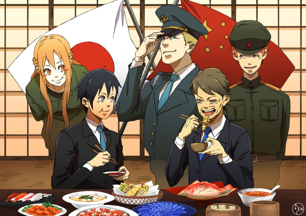 日本と中国の二面性、日本編、第四章、静かな食卓、見守る影