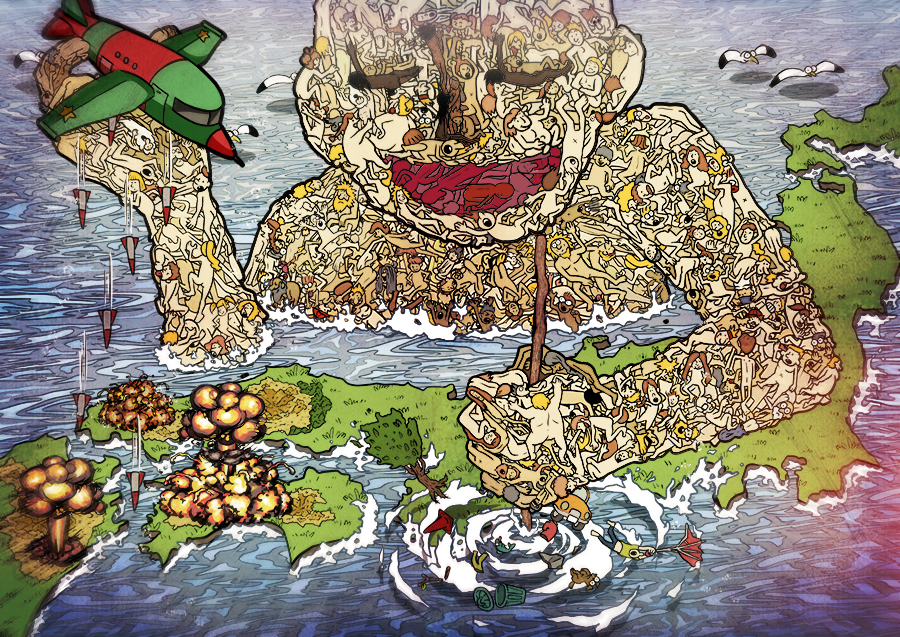 責任の二面性、集団主義、個人で負えない