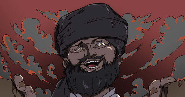 過激的なイスラム教が支配する世界