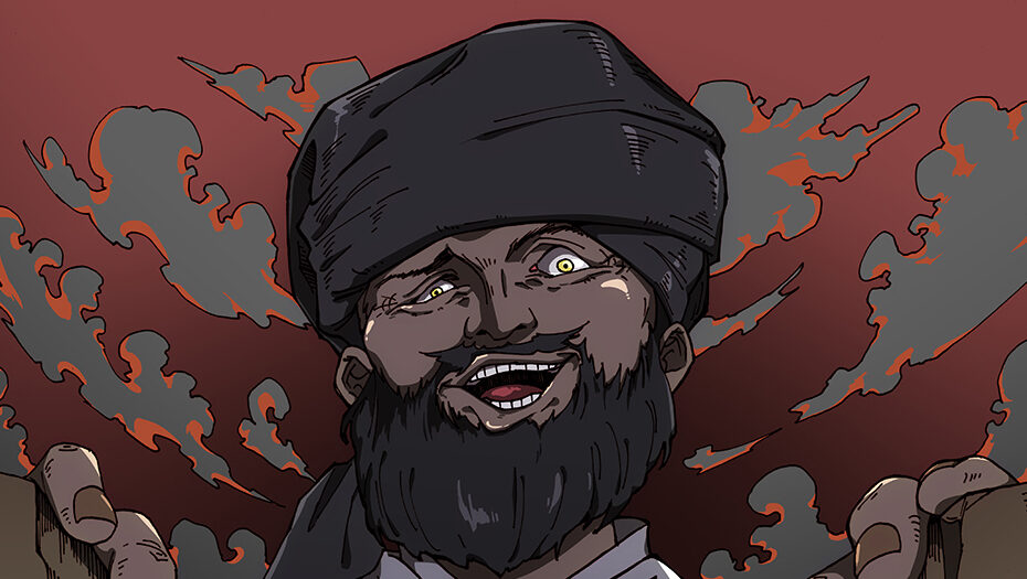 過激的なイスラム教が支配する世界